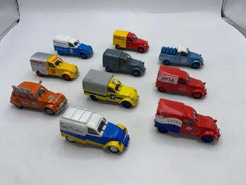 Norev 1:43 - Modelauto (10) - Hachette Collectie 2CV Citroën, Nieuw
