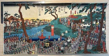 Utagawa Sadahide – Takeda Shingen’s Victory Procession at