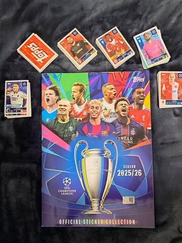2025/26 Topps UEFA Champions League Lamine Yamal Sticker, Verzamelen, Nieuw