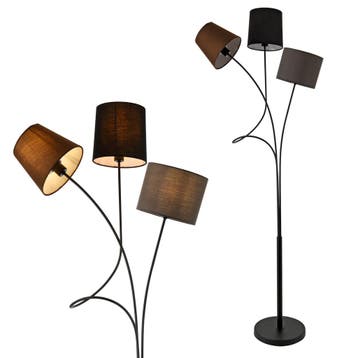 Vloerlamp staande lamp Treviso 146 cm meerkleurig 3xE14, Verzenden, Nieuw