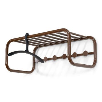 Spinder Design Retro wandkapstok - chocolate brown, Huis en Inrichting, Woonaccessoires | Kapstokken, Verzenden, Nieuw