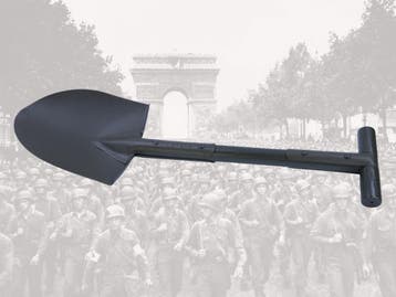 Replica van US ww2 Shovel M10, Verzamelen, Ophalen of Verzenden, Amerika, Overige typen