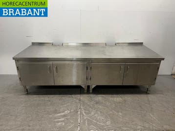 RVS Werkkast Onderkast 200 x 80 x 67 cm Horeca, Ophalen of Verzenden, Gebruikt