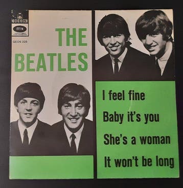 Beatles - I Feel Fine EP (Denmark) - Light Green Version -, Nieuw in verpakking