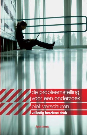 9789000349005 Probleemstelling voor een onderzoek, Verzenden, Zo goed als nieuw, Piet J.M. Verschuren