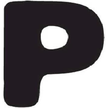 Thule Yepp abc letter P, Verzenden, Nieuw