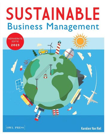 Sustainable Business management / 2023 - Karolien Van Riel, Boeken, Verzenden, Zo goed als nieuw, Karolien Van Riel