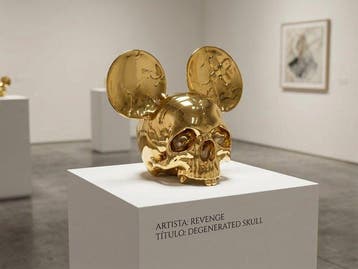 Revenge (XX) - sculptuur, Degenerated Skull (Degraded