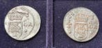Zweden. Christina. 1/4 Öre 2x XVII cent. (Zonder, Gestempeld