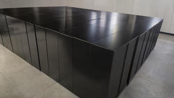 Ahrend roldeurkast 144x120x45 cm zwart | Grote partij, 100 tot 150 cm, 100 tot 150 cm, Ophalen of Verzenden, 25 tot 50 cm