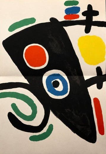 Joan Miro (1893-1983) - El tapis de tarragona