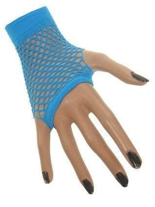 Nethandschoenen Fluor Blauw, Verzenden, Nieuw