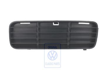 Volkswagen bumperrooster voor - links, zwart, Ophalen of Verzenden, Nieuw, Volkswagen