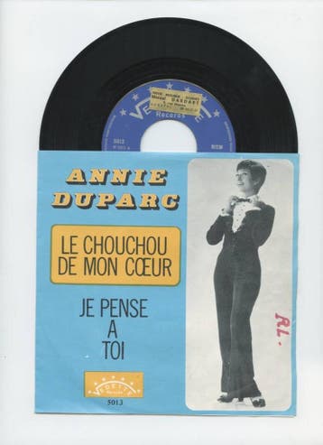 Annie Duparc – Le Chouchou De Mon Cœur / Je Pense A Toi (1-7, Ophalen of Verzenden, Nieuw in verpakking