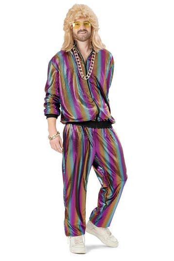 Regenboog Glamour Trainingspak Heren Randy, Ophalen of Verzenden, Nieuw