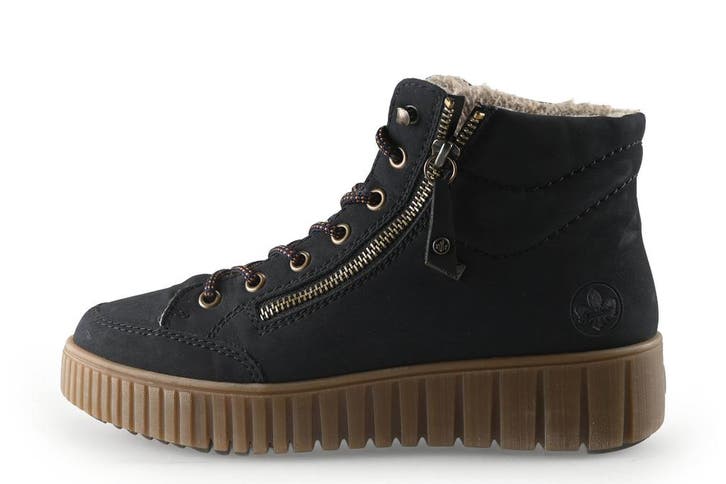 Rieker Snowboots in maat 38 Blauw, Kleding | Dames, Schoenen, Blauw, Zo goed als nieuw, Snowboots, Verzenden