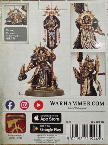 Stormcast Eternals Lord Relictor (Warhammer nieuw), Hobby en Vrije tijd, Wargaming, Ophalen of Verzenden, Nieuw
