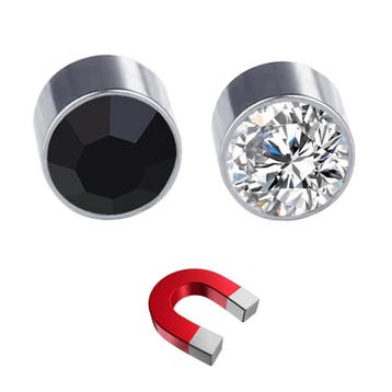 Fako Bijoux - Oorbellen - Magneet - Magnetisch - RVS - 6mm -, Verzenden, Nieuw