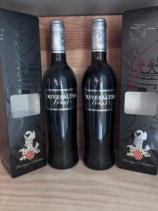 1931 Rivesaltes - Rivesaltes DOC, Vin Doux Naturel - 2, Verzamelen, Wijnen