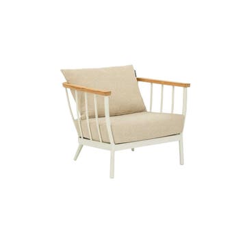 Apple Bee Condor loungestoel Oyster - Loungestoel 80x63x66cm, Nieuw