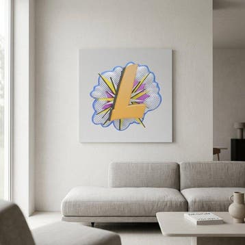 Cess - L for Lichtenstein — The Artphabet (No Reserve), Antiek en Kunst, Kunst | Designobjecten