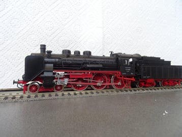 Roco H0 - 04115A - Stoomlocomotief met tender (1) -, Nieuw