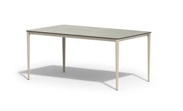 Tierra Outdoor Elegante tuintafel champagne met Trespa, Ophalen of Verzenden, Nieuw