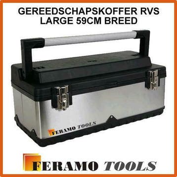 gereedschapskoffer 59cm gereedschapkoffer gereedschap koffer, Ophalen of Verzenden, Nieuw
