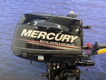 Mercury 5 pk langstaart | Nieuwstaat | 1e eigenaar!, Minder dan 5 pk, Viertaktmotor, Ophalen of Verzenden, Zo goed als nieuw