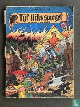 Tijl Uilenspiegel - De opstand der Geuzen - 1954, Eén stripboek, Verzenden, Gelezen, Vandersteen, Willy, Verschuere, Karel.