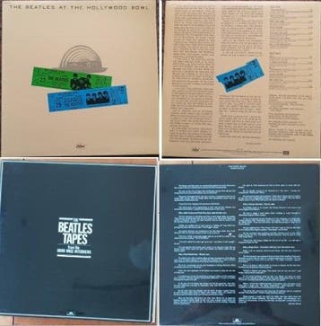 Beatles - 2 Albums - The Beatles At The Hollywood Bowl (USA), Nieuw in verpakking