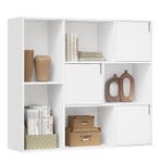 Nieuwe Witte Kast voor in Slaapkamer - Leuke opbergkast wit, Verzenden, Nieuw