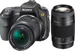 Sony Alpha DSLR-A200W Spiegelreflexcamera + DT 18-70mm + DT, Verzenden, Zo goed als nieuw