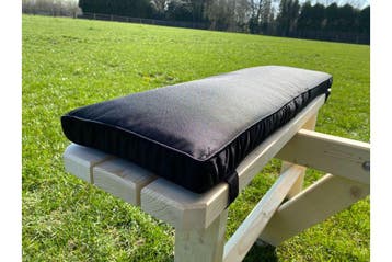 Rockwood® Picknicktafel Kussen Zwart 57cm, Ophalen of Verzenden, Nieuw, Rechthoekig, Hout
