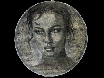 Jacqueline Klein Breteler - “Blooming mind.”-painting on a