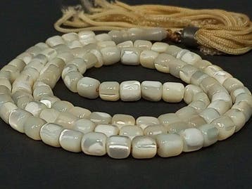 Antique Ottoman Islamic Mother of Pearl Prayer Beads -