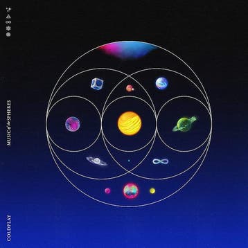 lp nieuw - Coldplay - Music of the spheres -coloured-, Cd's en Dvd's, Verzenden, Zo goed als nieuw, Overige formaten