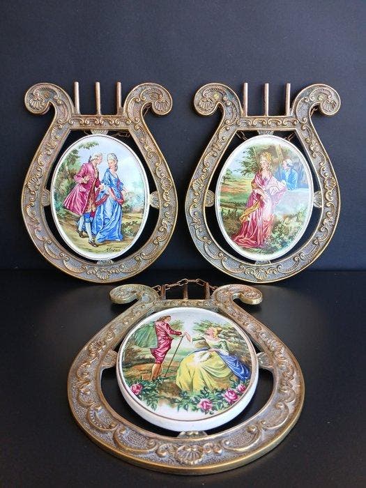 Decoratief ornament (3) - Geen reserveprijs!, Antiek en Kunst, Curiosa en Brocante