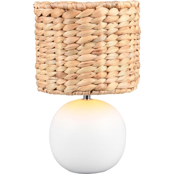 LED Tafellamp - Trion Nina - E27 Fitting - 1 lichtpunt - Wit, Huis en Inrichting, Lampen | Tafellampen, Nieuw, Ophalen of Verzenden