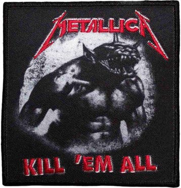 Metallica Kill Em All / Jump In The Fire Patch off. merch., Ophalen of Verzenden, Nieuw, Kleding