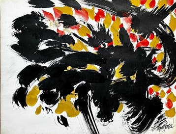 Jean Jegoudez (1915-2007) - Composition abstraite n•3 -