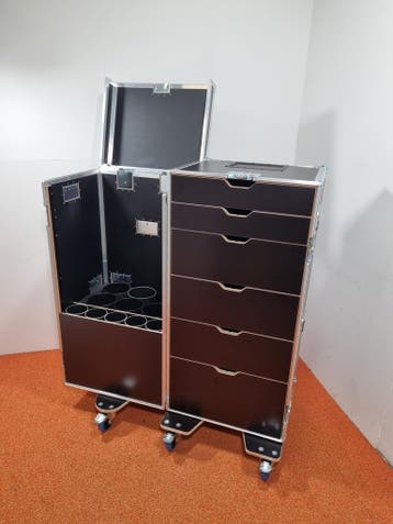 Flightcase Tour Production lade en statieven combi set, Nieuw