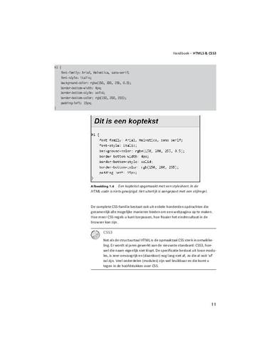 Handboek   Handboek HTML5 en CSS3 9789059409712, Boeken, Verzenden, Zo goed als nieuw