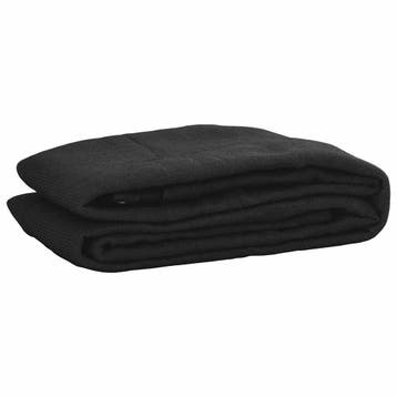 vidaXL Aanhangwagennet 1,5x2,7 m HDPE zwart, Verzenden, Nieuw