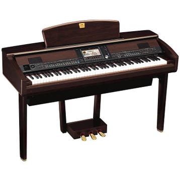 Yamaha Clavinova CVP-407 digitale piano, Zo goed als nieuw, Zwart, Piano