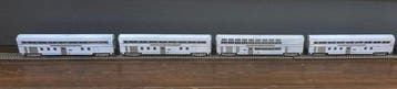 Fleischmann H0 - 1440/1410 - Modeltrein personenwagen (4) -, Nieuw