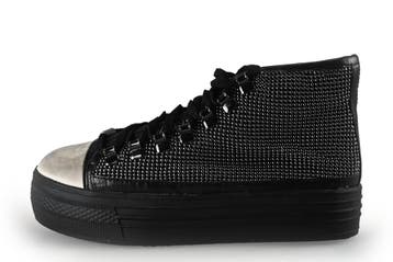 La Strada Hoge sneakers in maat 38 Zwart, Verzenden, Zwart, Sneakers of Gympen, La Strada