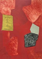 Serge Poliakoff (1900-1969) - Composition Rouge
