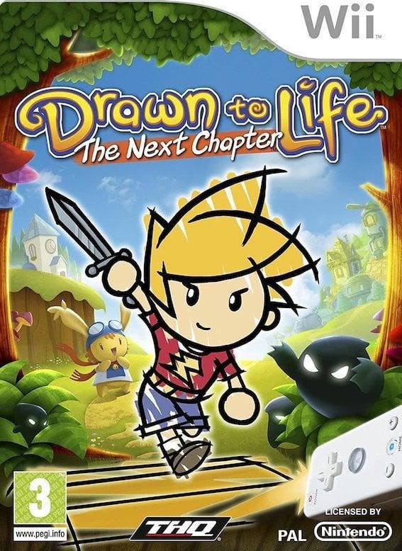 Drawn to Life the Next Chapter (Wii Games), Spelcomputers en Games, Games | Nintendo Wii, Zo goed als nieuw, Ophalen of Verzenden