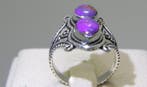 Turquoise ring - Hoogte: 23.7 mm - Breedte: 23.8 mm- 5 g -